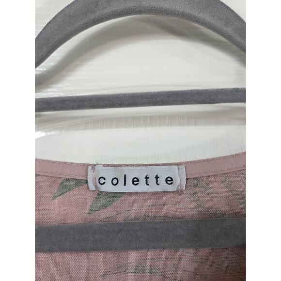 Colette 100% Linen Italy Lagenlook Pockets Oversized Shift Dress One Size S-XL - Picture 3 of 13